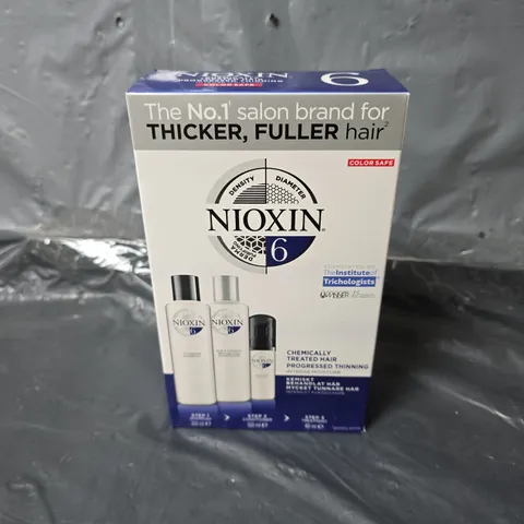 BOXED NIOXIN CHEMICALLY TREATED HAIR PROGRESSED THINNIG INTENSE MOISTURE KIT