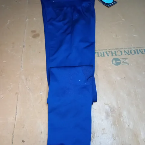 M&S BLUE GOOD MOVE LEGGINGS SIZE M