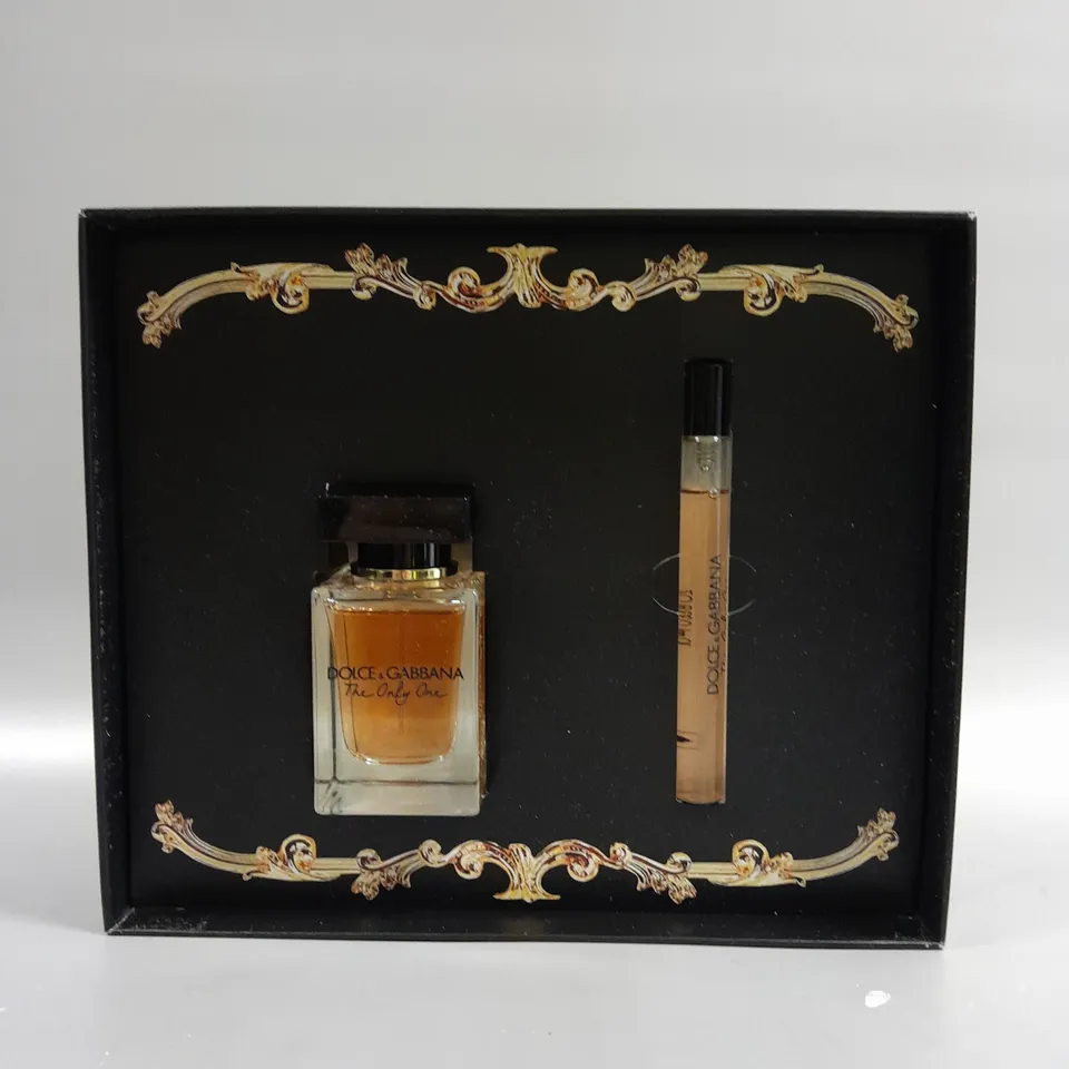BOXED DOLCE & GABBANA THE ONLY ONE GIFT SET  RRP £84