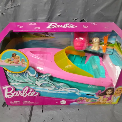 BOXED BARBIE SPEEDBOAT PLAY SET