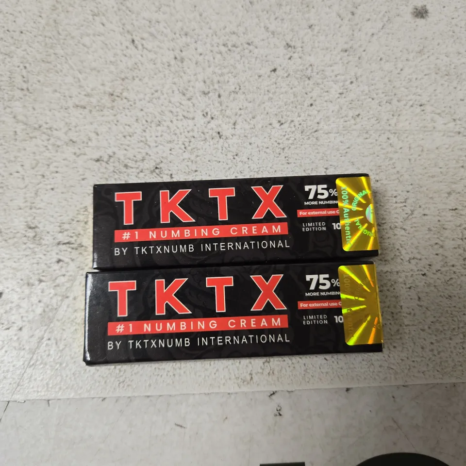 TKTX NUMBING CREAM 75% – LIMITED EDITION, PACK OF 2