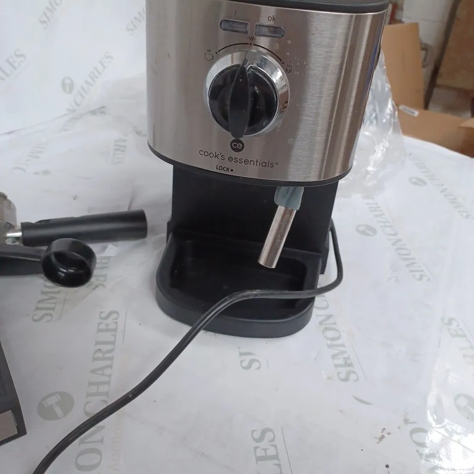 COOK'S ESSENTIALS PUMP ESPRESSO COFFEE MACHINE