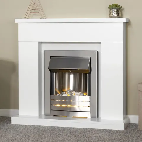 BOXED LOMOND ELECTRIC FIRE SUITE (2 BOXES)