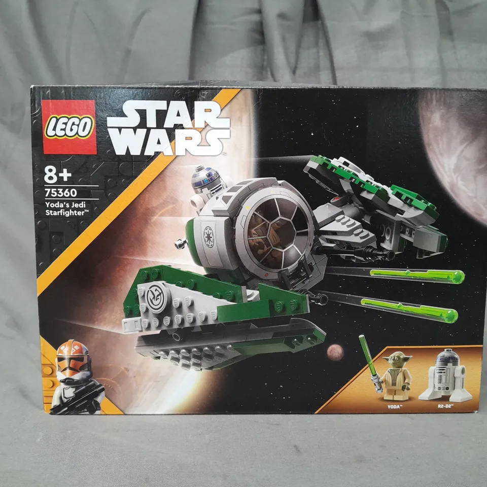 BOXED LEGO STAR WARS 75360 YODA'S JEDI STARFIGHTER