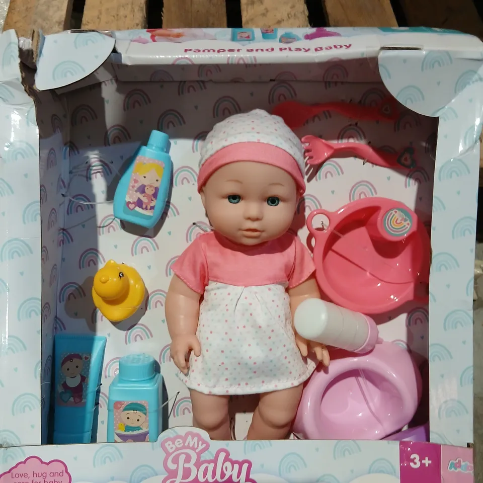 Be My Baby Pamper and Play Baby Doll – Boxed with Accessories