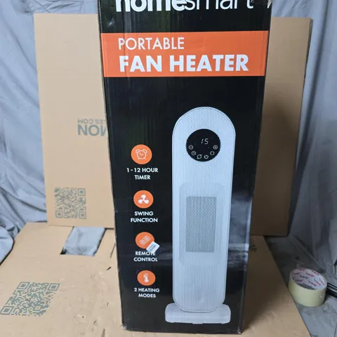 HOMESMART PORTABLE FAN HEATER – BOXED