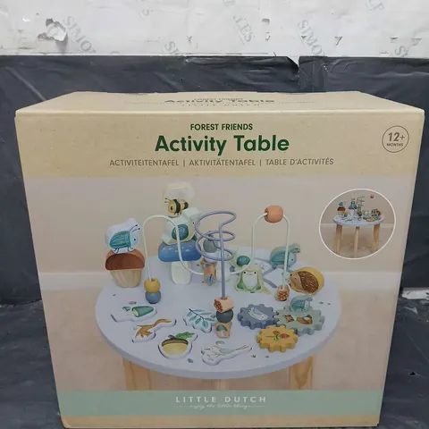 BOXED FOREST FRIENDS ACTIVITY TABLE 