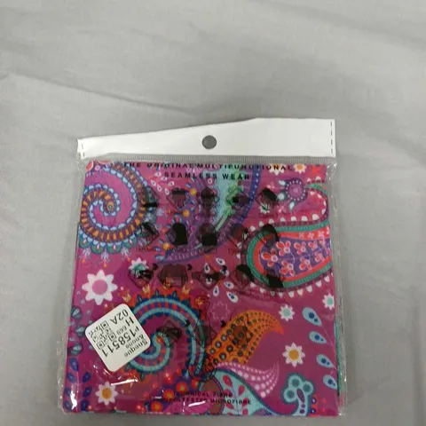 BOX OF APPROXIMATELY 90 THE ORIGINAL MULTIFUNCTIONAL SEAMLESS WEAR - PINK MULTI