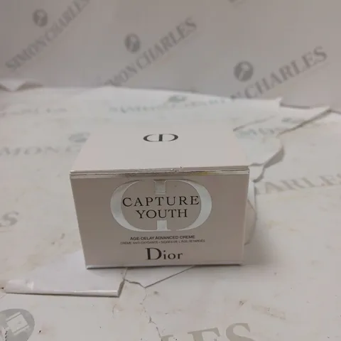 BOXED AND SEALED DIOR CAPTURE YOUTH AGE DELAY ADVANCED CREME 50ML