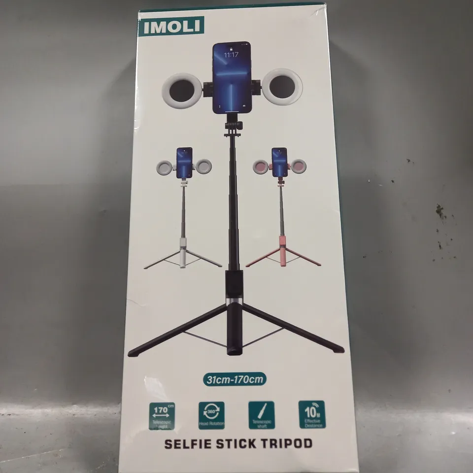 BOXED SEALED IMOLI 31-170CM SELFIE STICK TRIPOD 