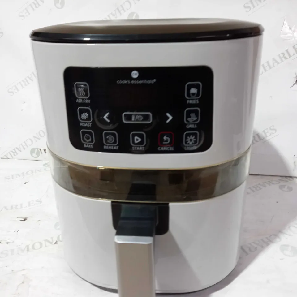 COOK'S ESSENTIALS 4.0L AIR FRYER COOL GREY