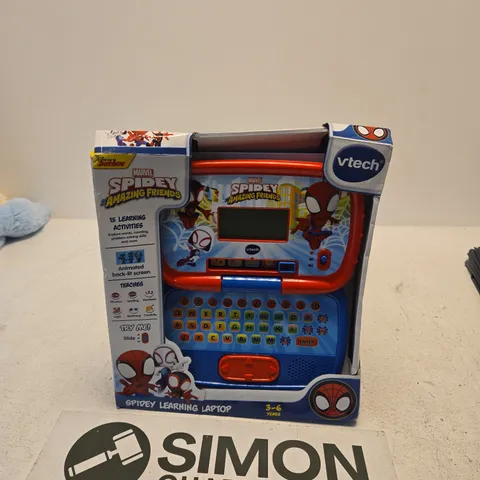 VTECH SPIDEY LEARNING LAPTOP – BOXED TOY FOR 3–6 YEARS (SPIDER-MAN)