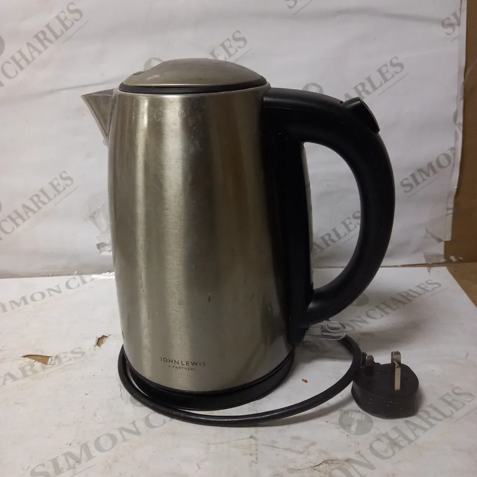 JOHN LEWIS ANYDAY 1.7L KETTLE, SILVER