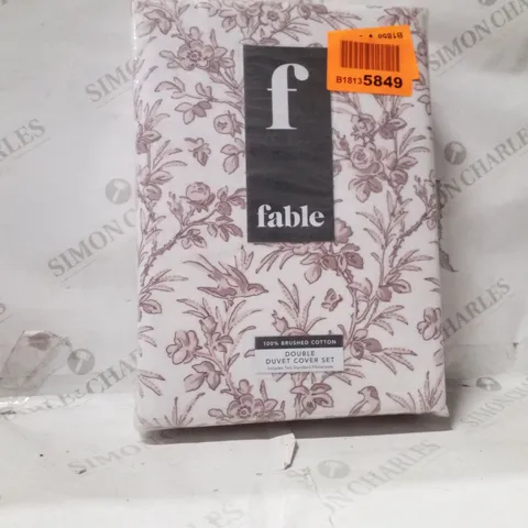 BRAND NEW SEALED AVIARY BRUSHED COTTON DUVET COVER SET DOUBLE