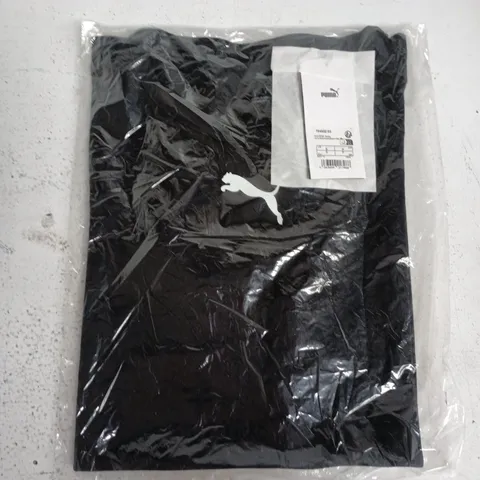 BAGGED PUMA TEAM RISE JERSEY IN BLACK - SMALL