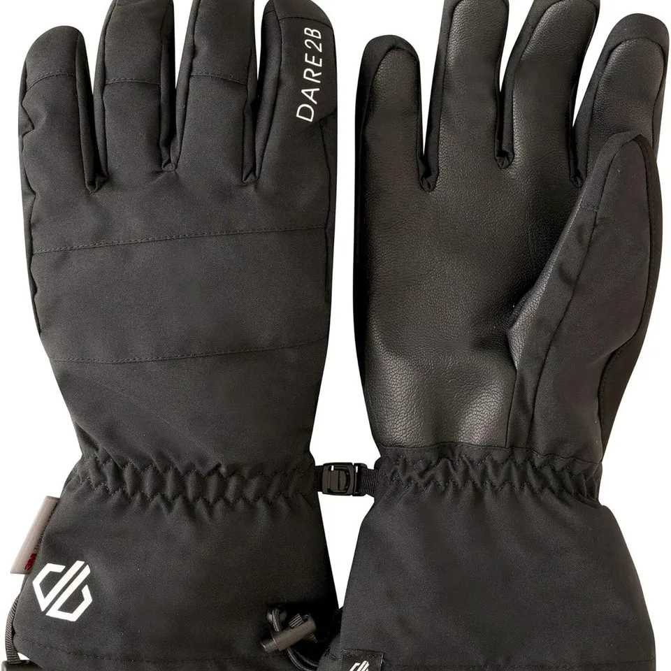 BRAND NEW DARE 2B DIVERSITY II WATERPROOF SKI GLOVES IN BLACK SIZE SMALL