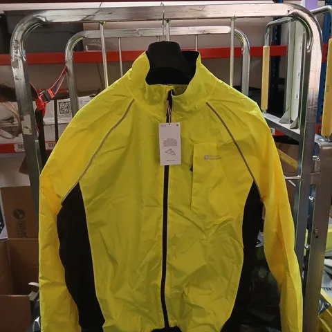 MOUNTAIN WAREHOUSE JACKET β YELLOW, WATERPROOF BREATHABLE, UK XL