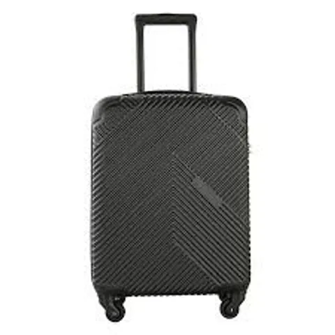 BOXED NEO BLACK HARD SHELL LUGGAGE SUITCASE (1 BOX)
