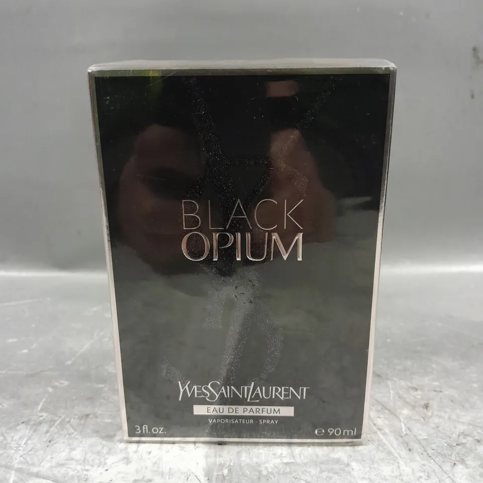 BOXED AND SEALED YVES SAINT LAURENT BLACK OPIUM EAU DE PARFUM 90ML 