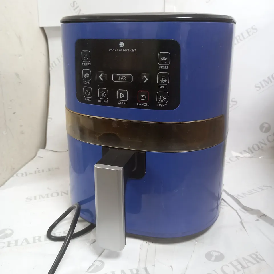 COOK'S ESSENTIALS 4.0L AIR FRYER - SAPPHIRE