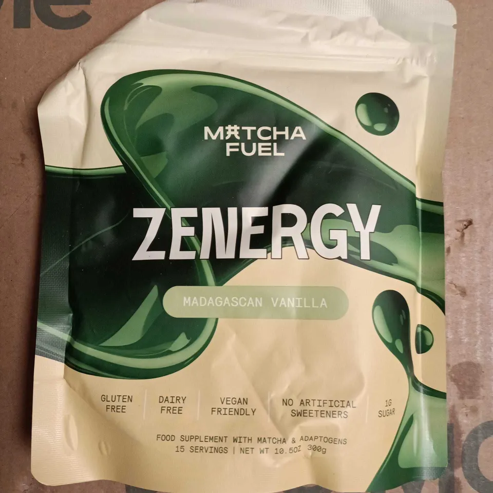 ZENNERGY MATCHA FUEL MADAGASCAN VANILLA – 300G 