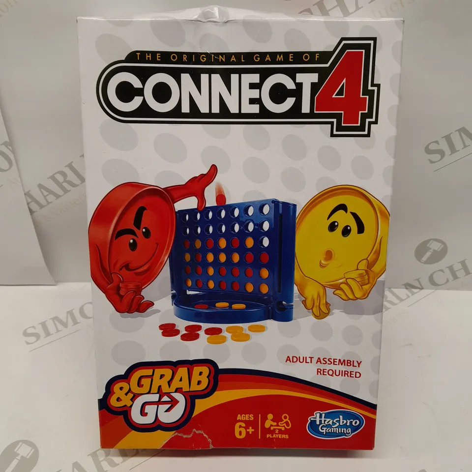 SIX BRAND NEW BOXED CONNECT 4 GRAB AND GO