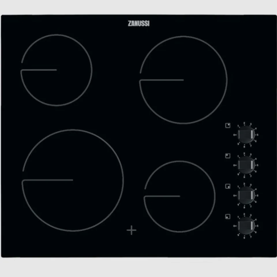 ZANUSSI ZHRN640K 60CM CERAMIC HOB