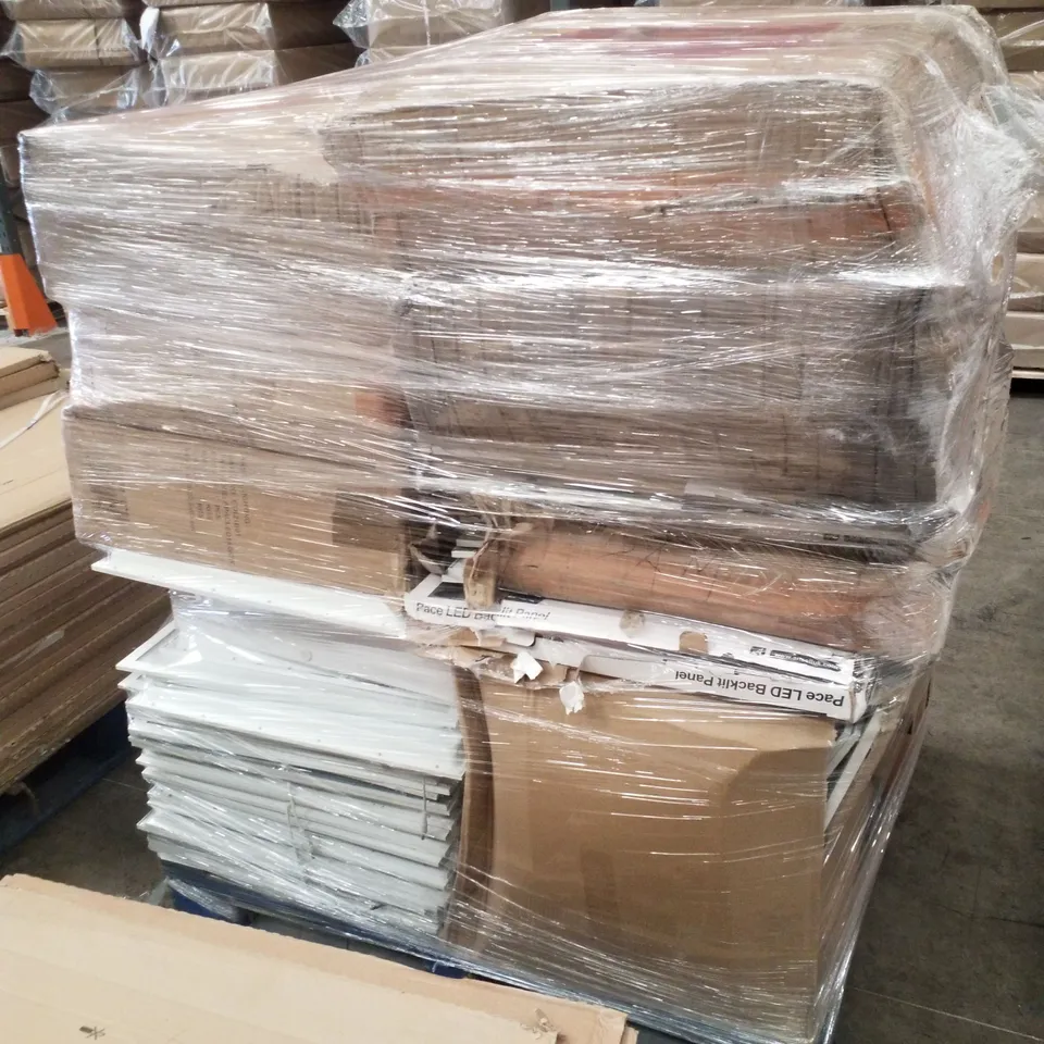 PALLET CONTAINING ASSORTED LED PANELS