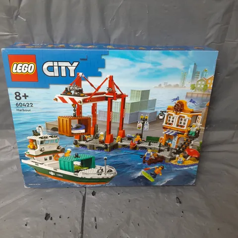 BOXED LEGO CITY HARBOUR - 60422