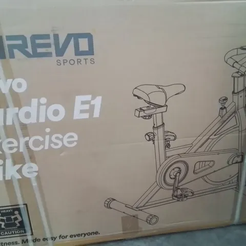 BOXED UREVO KARDIO E1 EXERCISE BIKE 