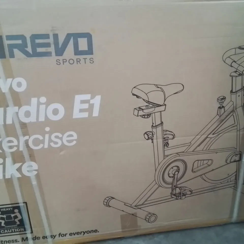 BOXED UREVO KARDIO E1 EXERCISE BIKE 