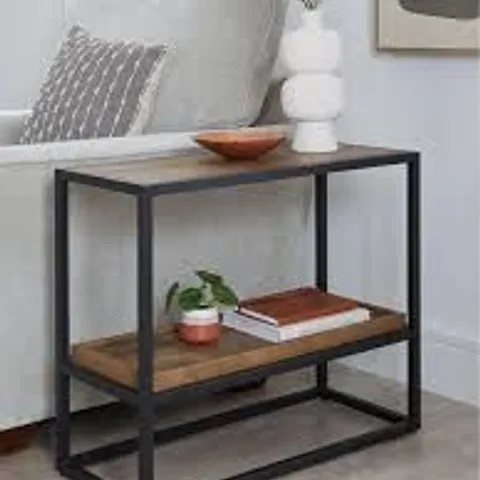 HARLEM END TABLE - MID OAK