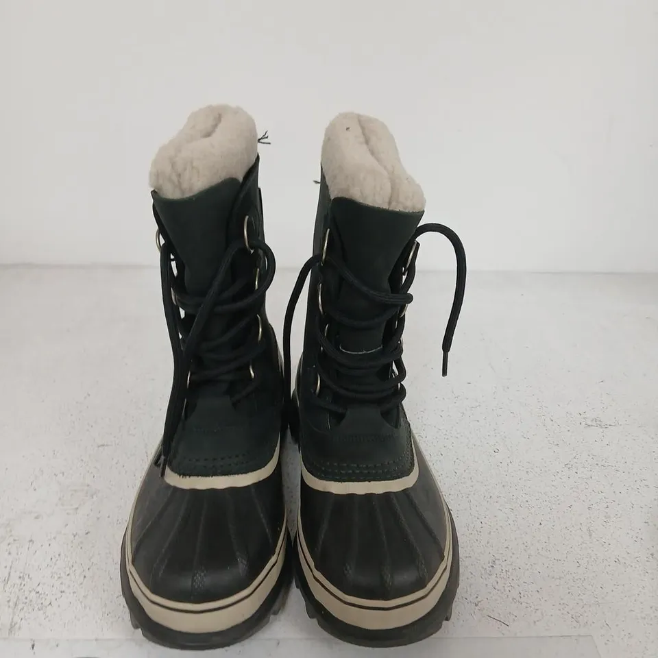 SOREL CARIBOU WOMEN'S WINTER BOOTS – UK 5 (EU 39), BLACK