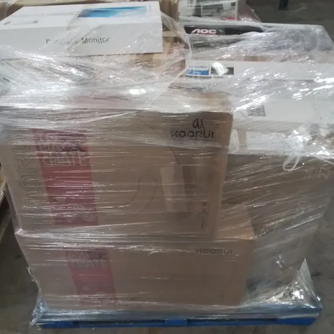 PALLET OF APPROXIMATELY 19 UNPROCESSED RAW RETURN MONITORS TO INCLUDE;