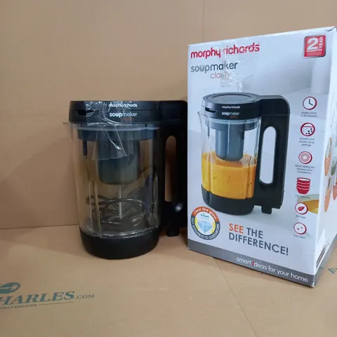 MORPHY RICHARDS CLARITY SOUP MAKER