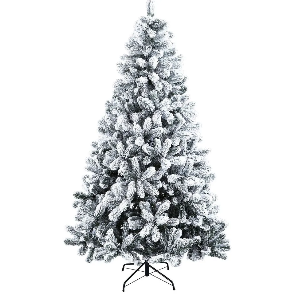 BOXED 7FT FLOCKED EMPEROR CHRISTMAS TREE RRP £129.99