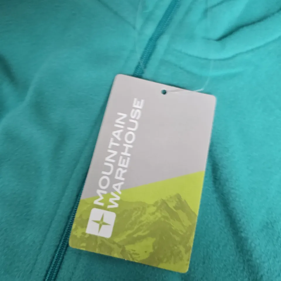 MOUNTAIN WAREHOUSE WOMEN'S FLEECE JACKET – TEAL, SIZE S
