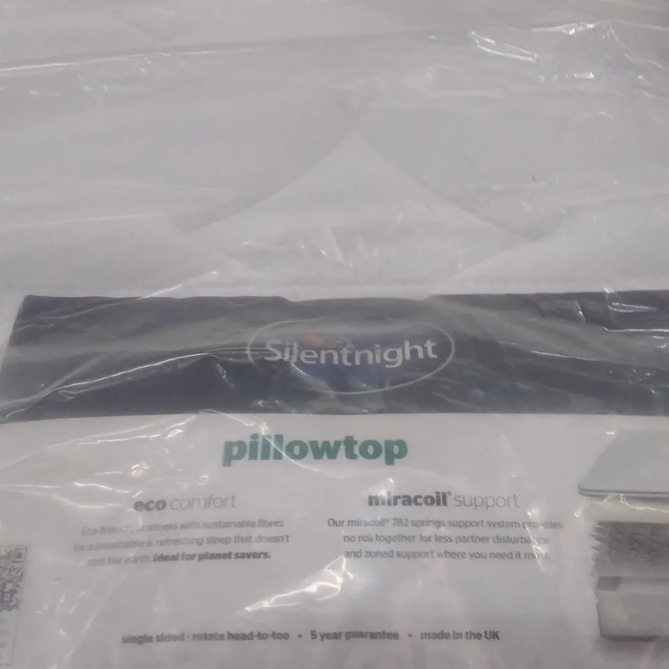BAGGED SILENT NIGHT ECO COMFORT LUXURY 4'6" DOUBLE BED