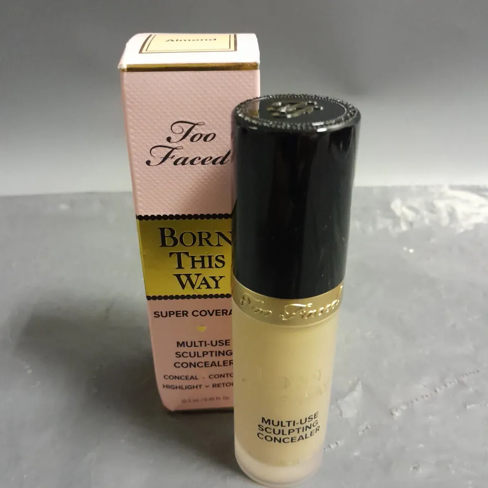 TOO FACED BORN THIS WAY MULTI-USE SCULPTING CONCEALER IN ALMOND 13.5ML