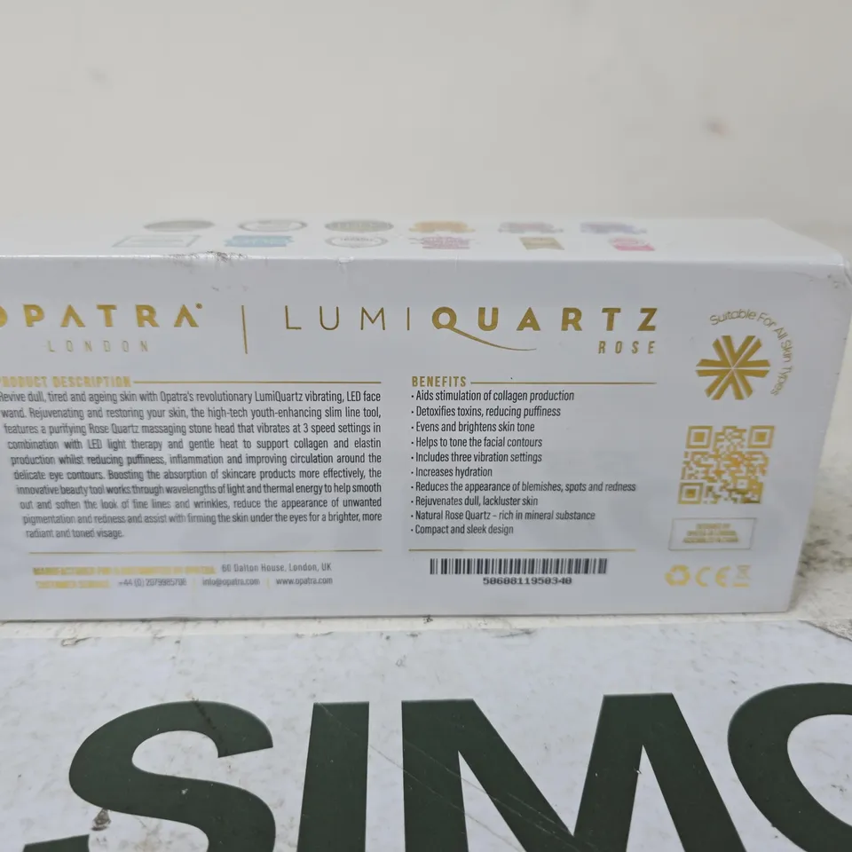 OPATRA LUMIQUARTZ ROSE LED FACIAL DEVICE