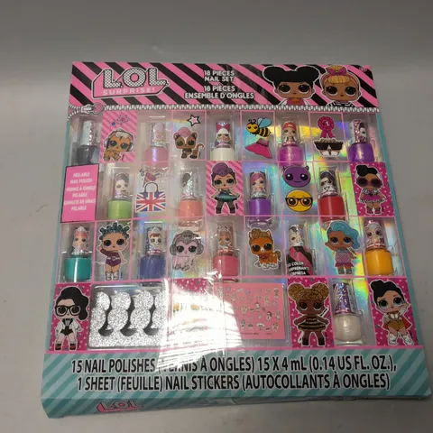 L.O.L SUPRISE 15PK NAIL POLISH INC TOE SPACERS