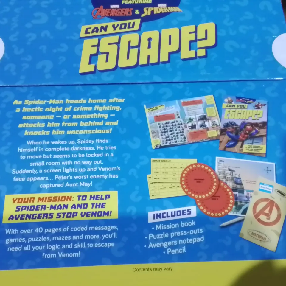 LOT OF 6 BRAND NEW CAN YOU ESCAPE ACTIVITY SETS
