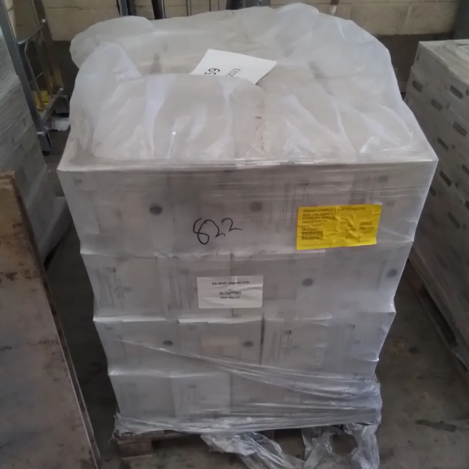 PALLET TO CONTAIN APPROX. 96 PACKS OF ASTUCE COLLECTION MAISON TILES IN BLUE - 25 TILES PER PACK // TILE SIZE: 197 X 197 X 6.5mm