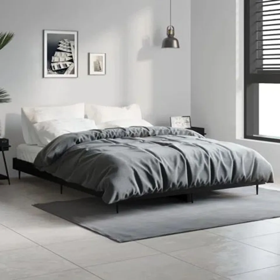 BOXED DESIGNER LOGNAY PLATFORM BED (SIZE NOT SPECIFIED)