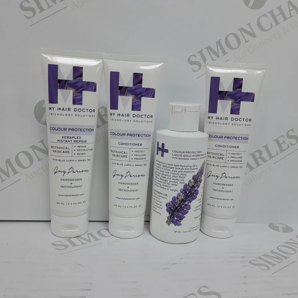 MY HAIR DOCTOR, CONDITIONER,LIQUID GOLD HYDRATING OIL,