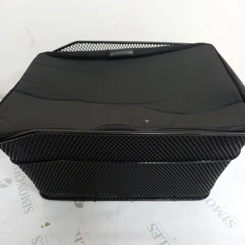SHOWER STORAGE BASKET IN BLACK