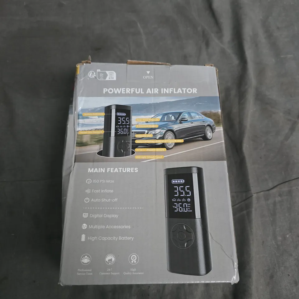 Powerful Air Inflator for Cars with Digital Display