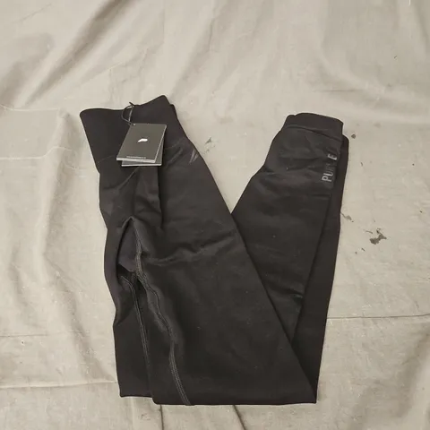 PURSUE FITNESS CORE SEAMLESS LEGGINGS IN BLACK OUT SIZE XS