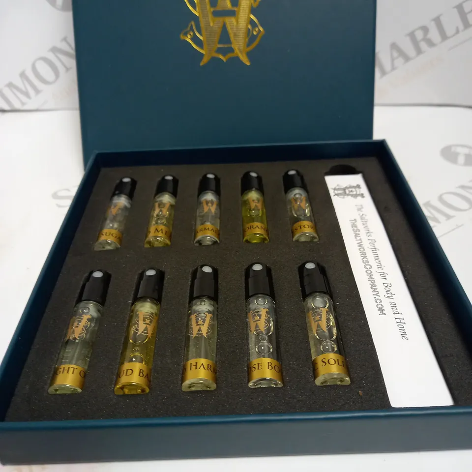 BOXED THE SALTWORKS COMPANY SAMPLE SET