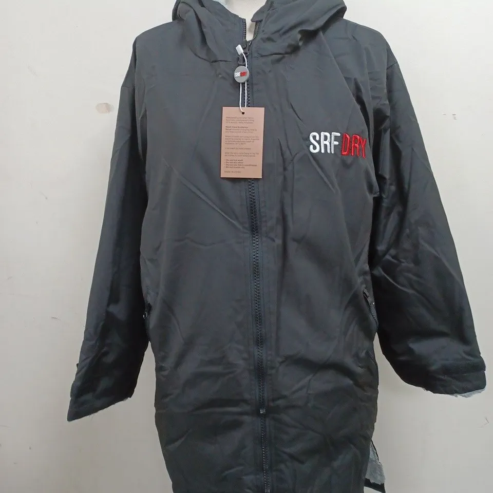 SRF DRY BLACK JACKET - SIZE SMALL